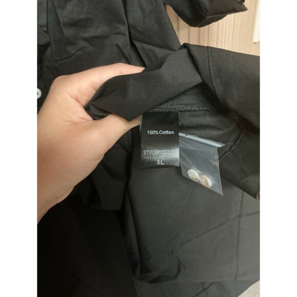 Pomander Place by Tuckernuck Black Cassia Mini Dress Size XL - Picture 6 of 7